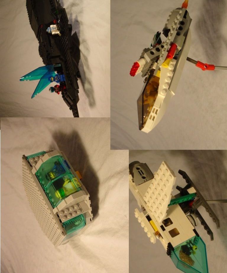 LEGO spaceships