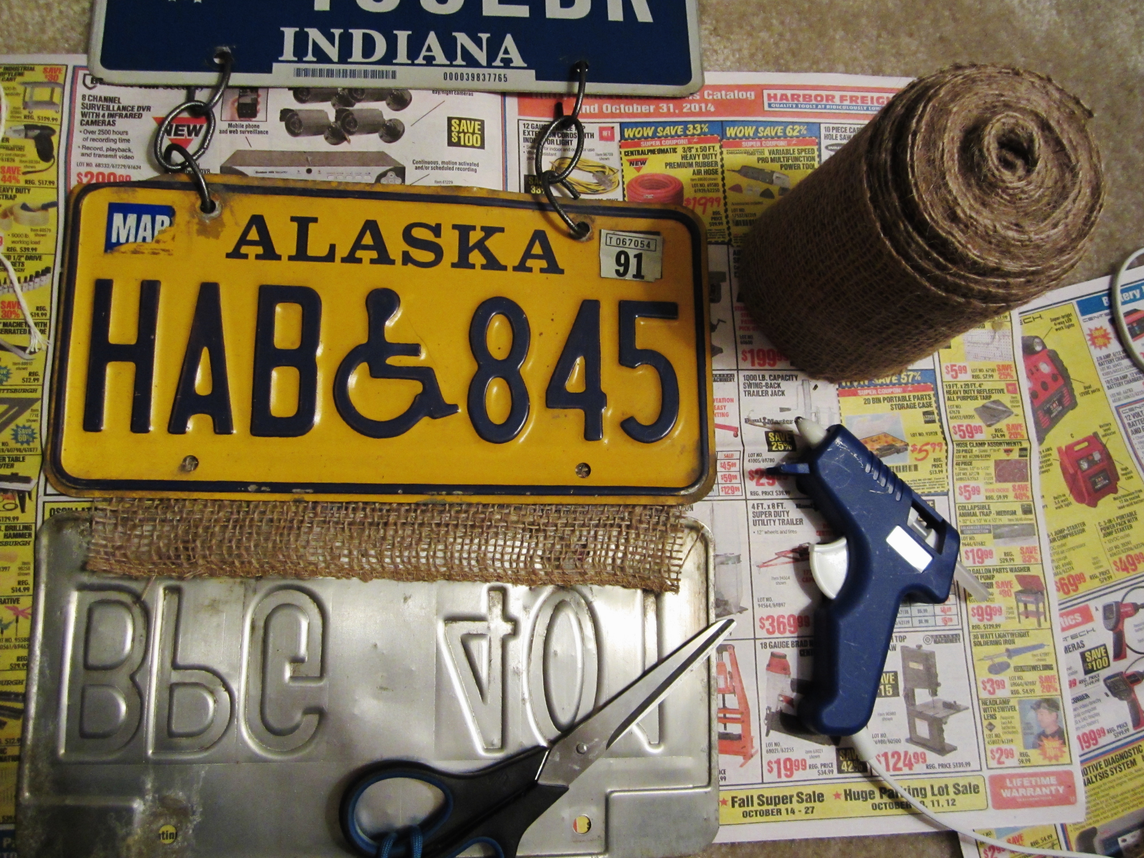 License Plate Mail Organizer (with Pictures) Instructables