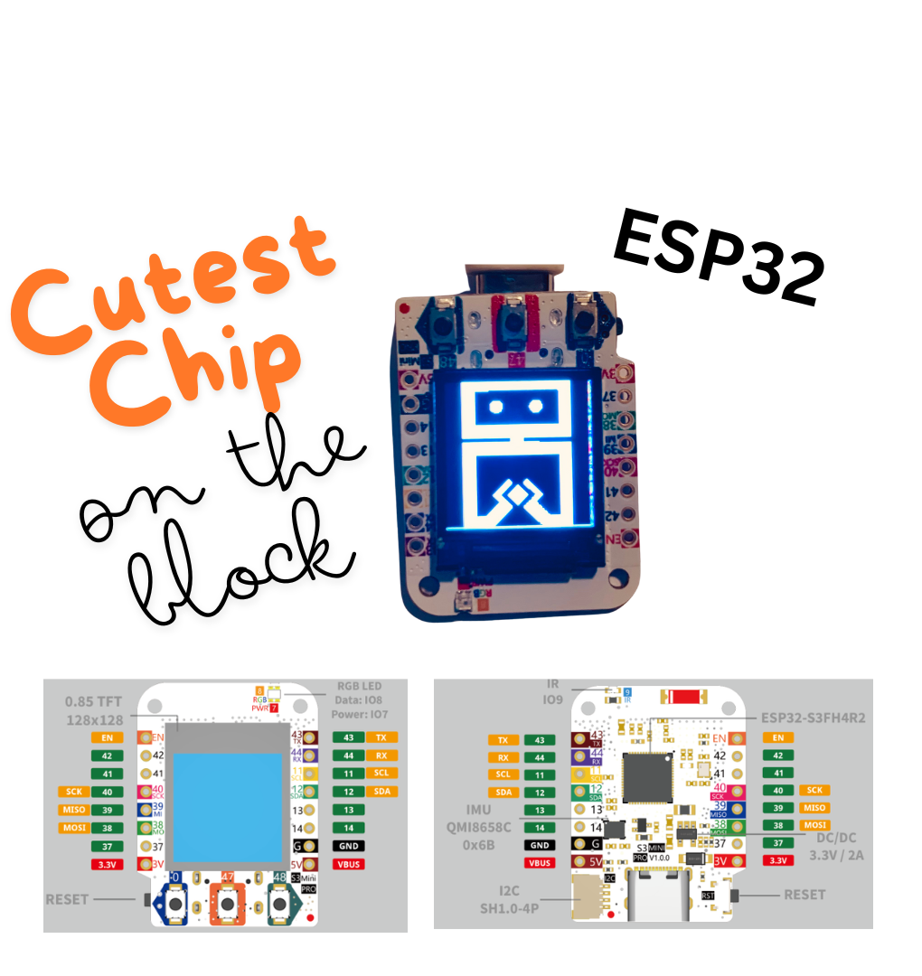 S3 Mini Pro Lolin Simple Projects + Bonus Catching Pumpkins Game!