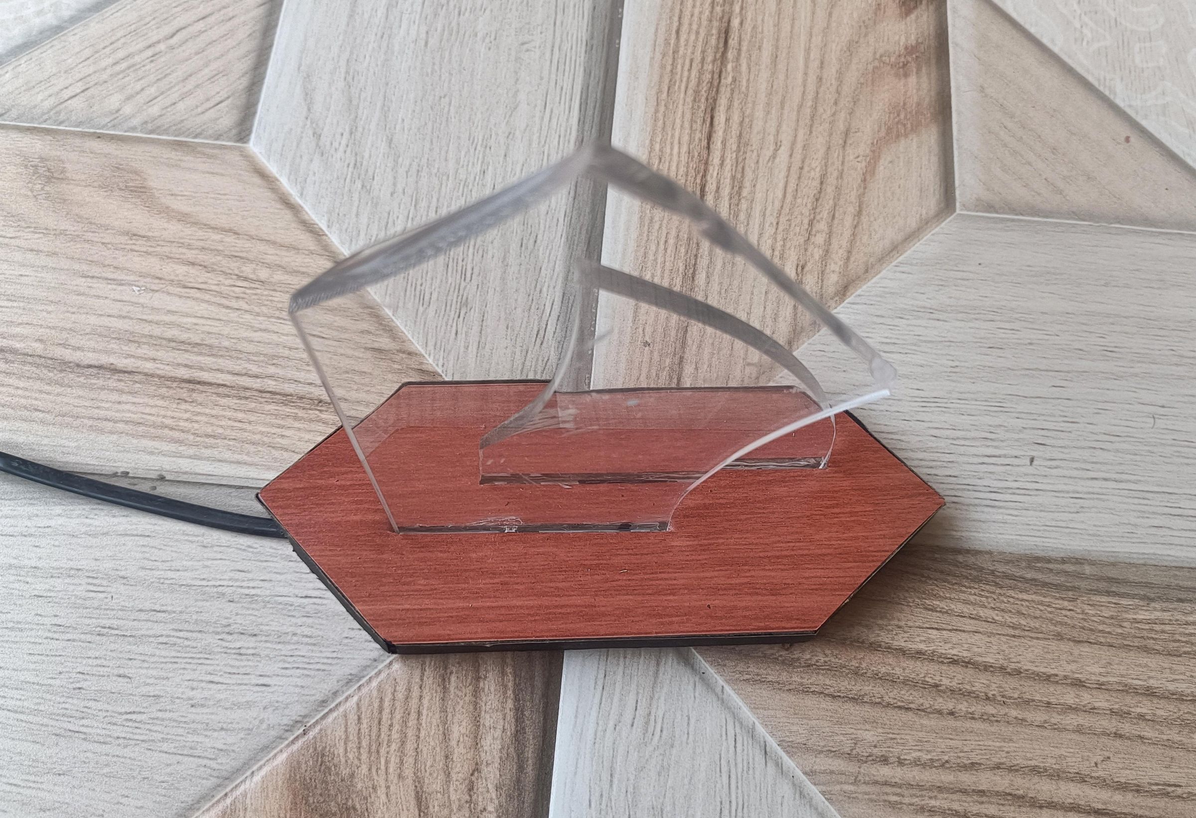 DIY Acrylic Desk Lamp 4 Steps (with Pictures) Instructables