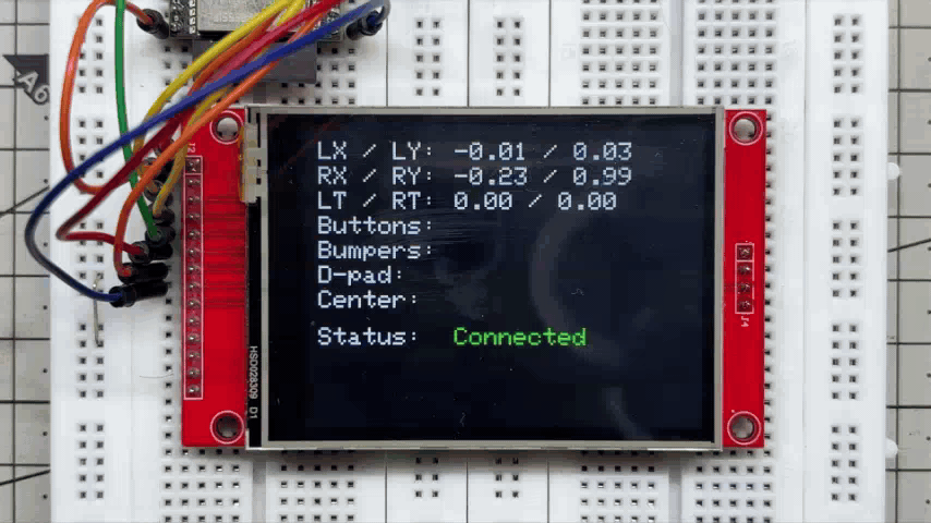 Xbox Controller With ESP32 : 5 Steps - Instructables