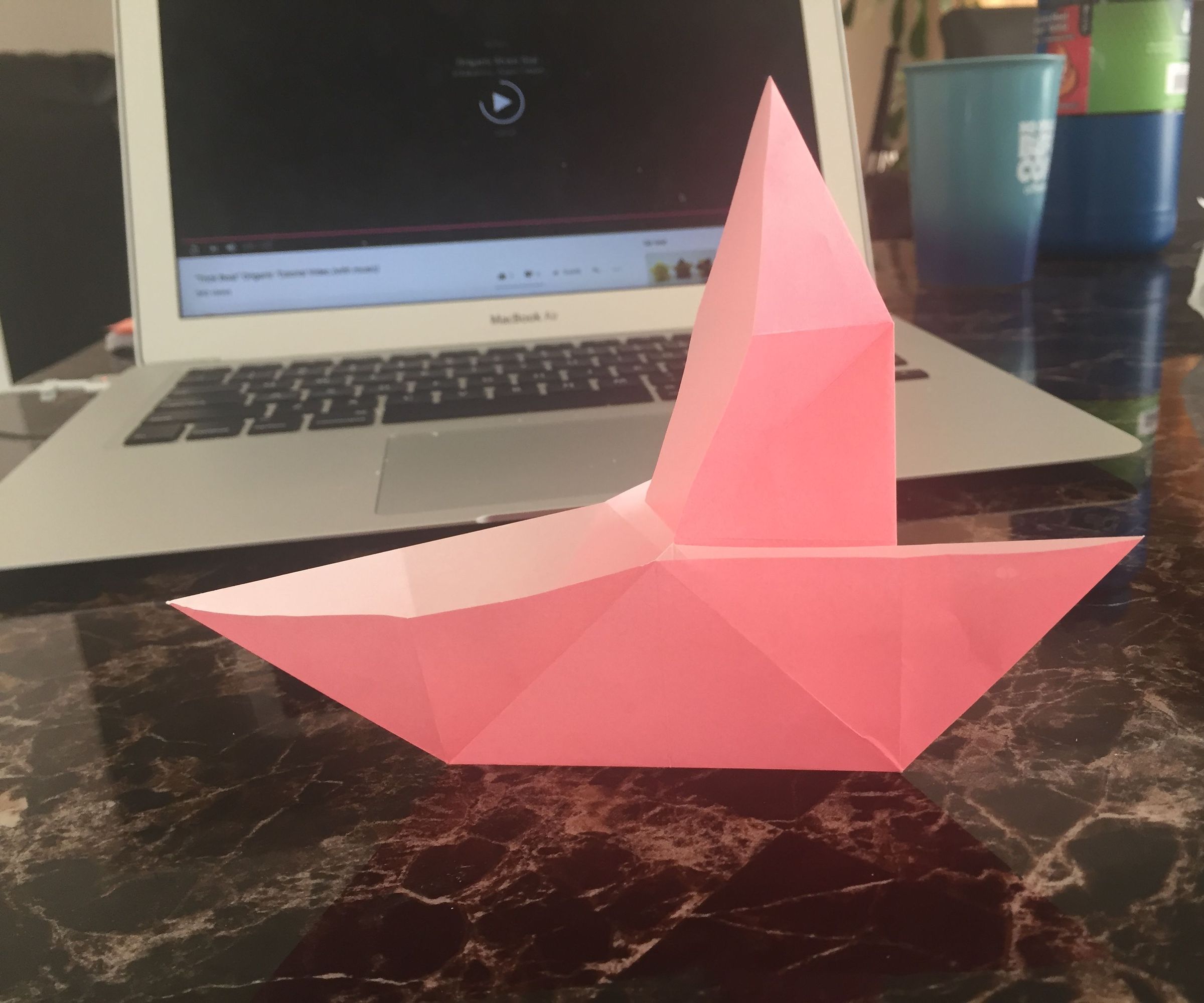 How to Make a Magic Boat Origami Tutorial