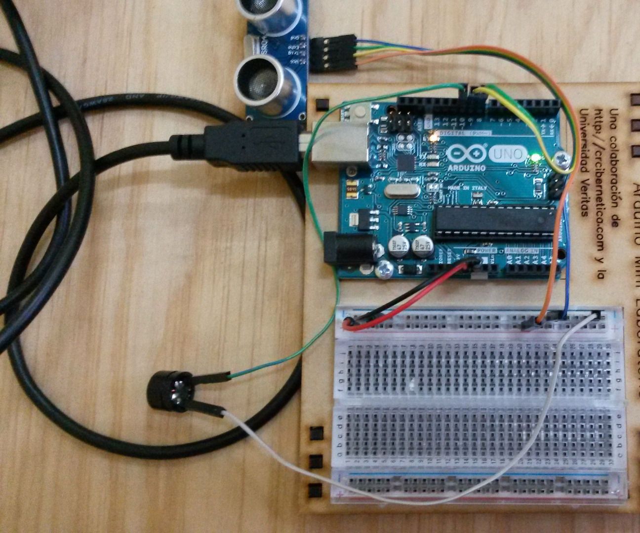 Sensor De Proximidad Con Sonido