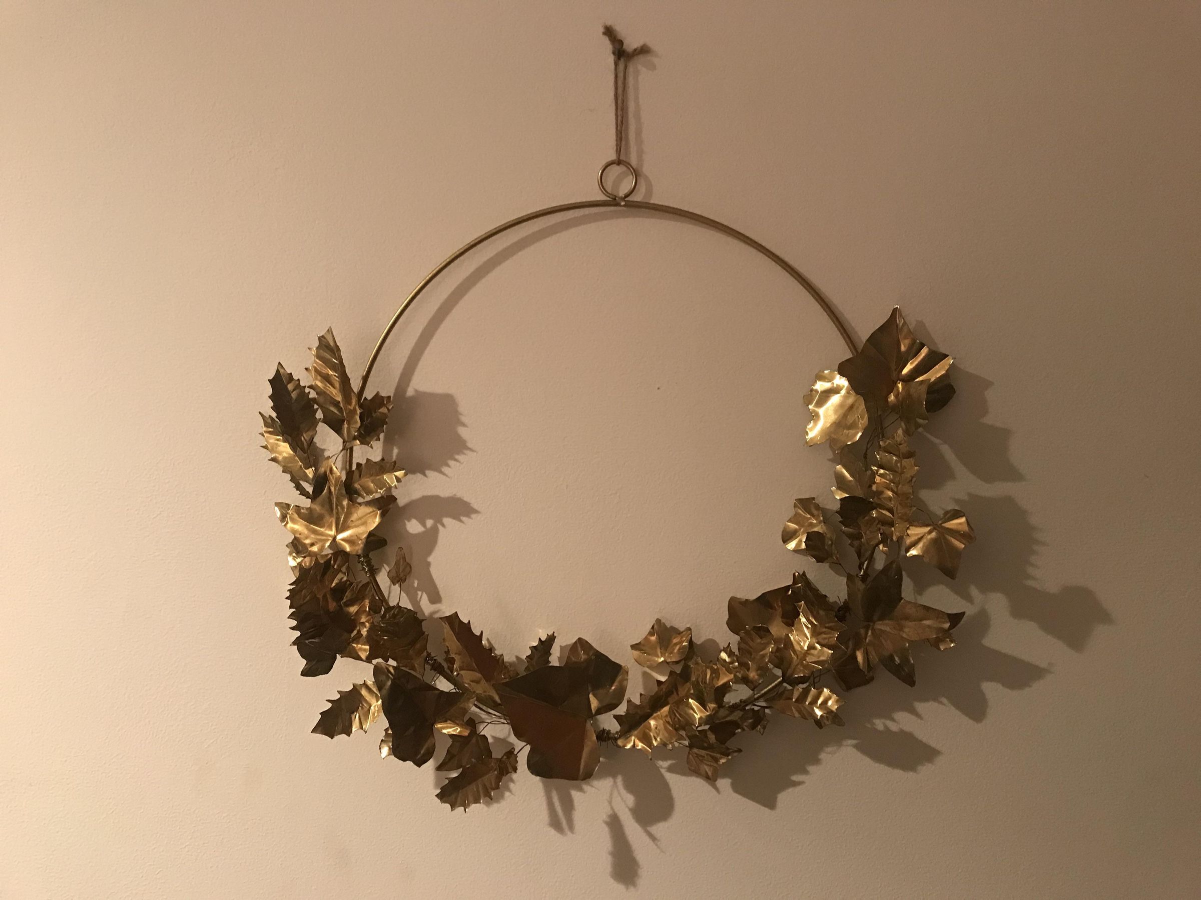 Metal Christmas Wreath 