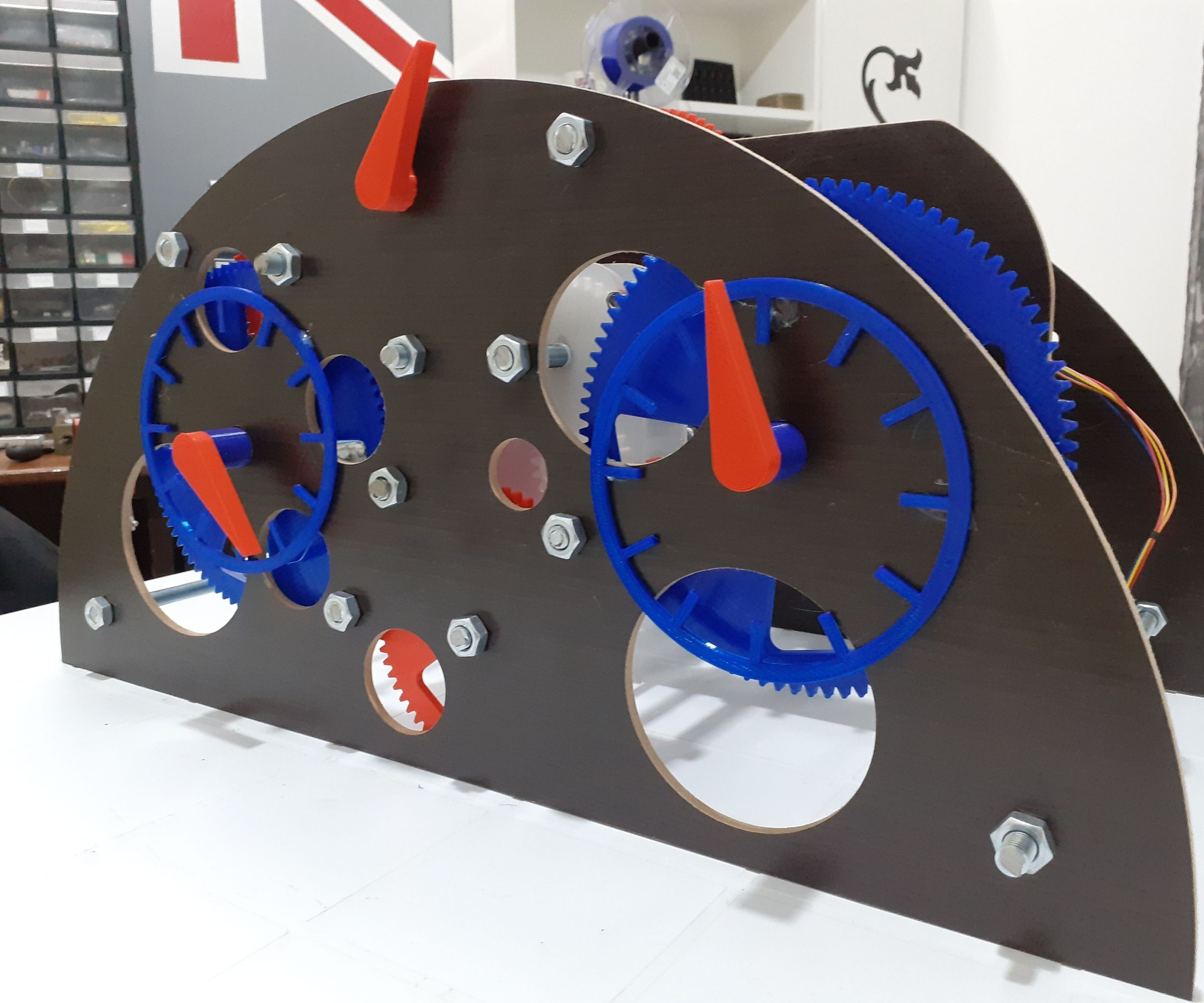 3d Printed Mechanical Clock