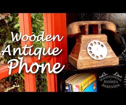 Wooden Phone (sculpture)