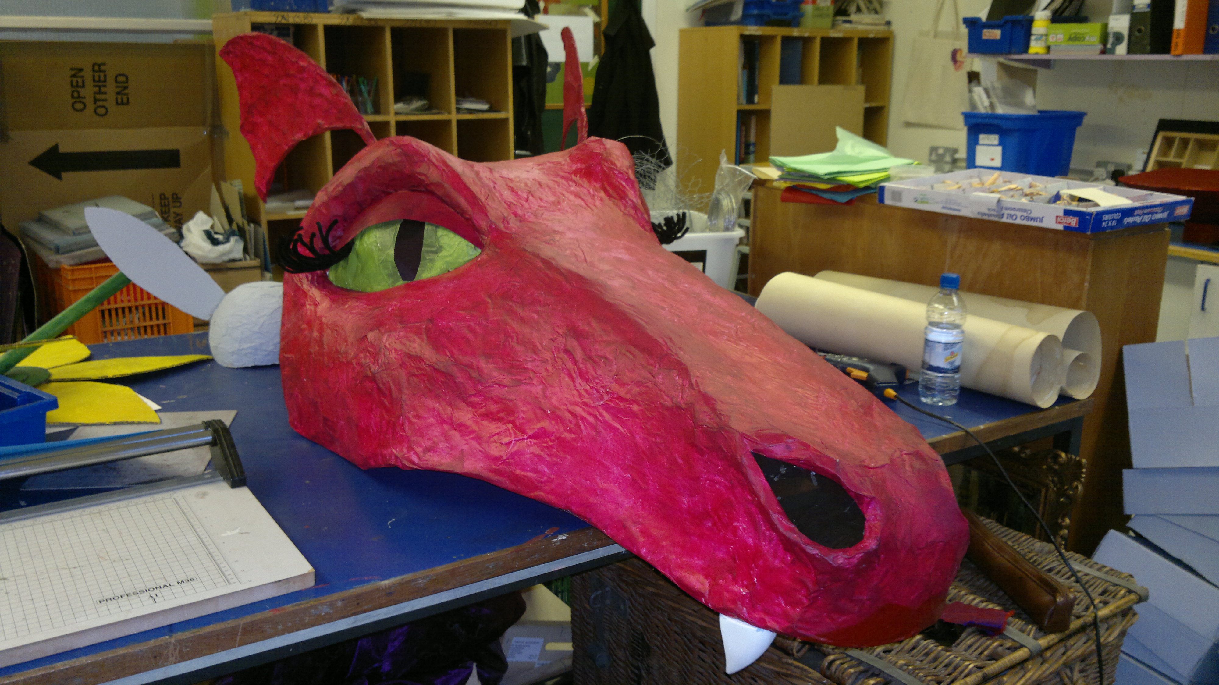 Dragon Head Puppet for Shrek the Musical