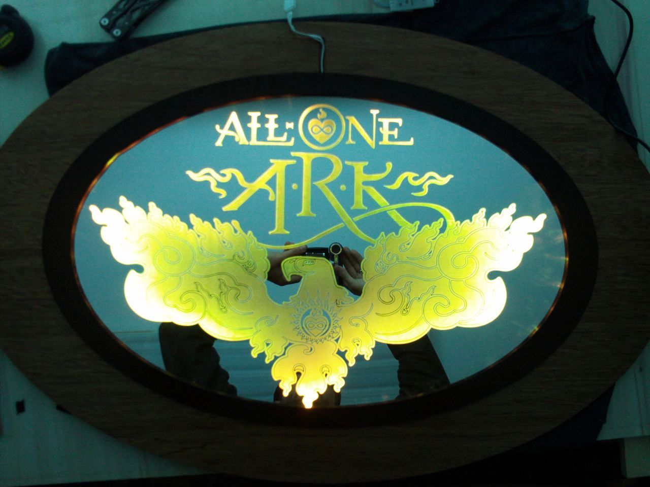 Create Your Own Illuminated Mirror Art