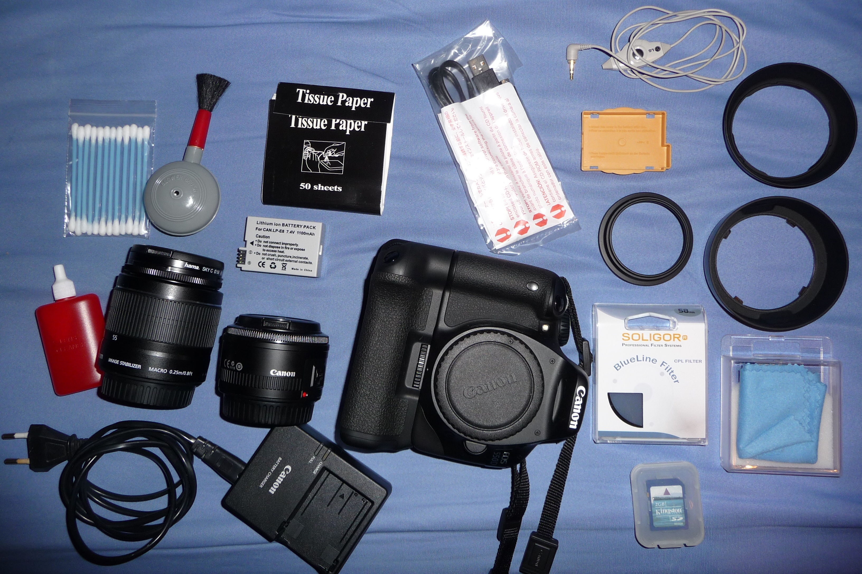 Organize and fit your gear in a camera bag