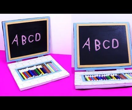 How to Make DIY Mini Laptop Book Organizer?