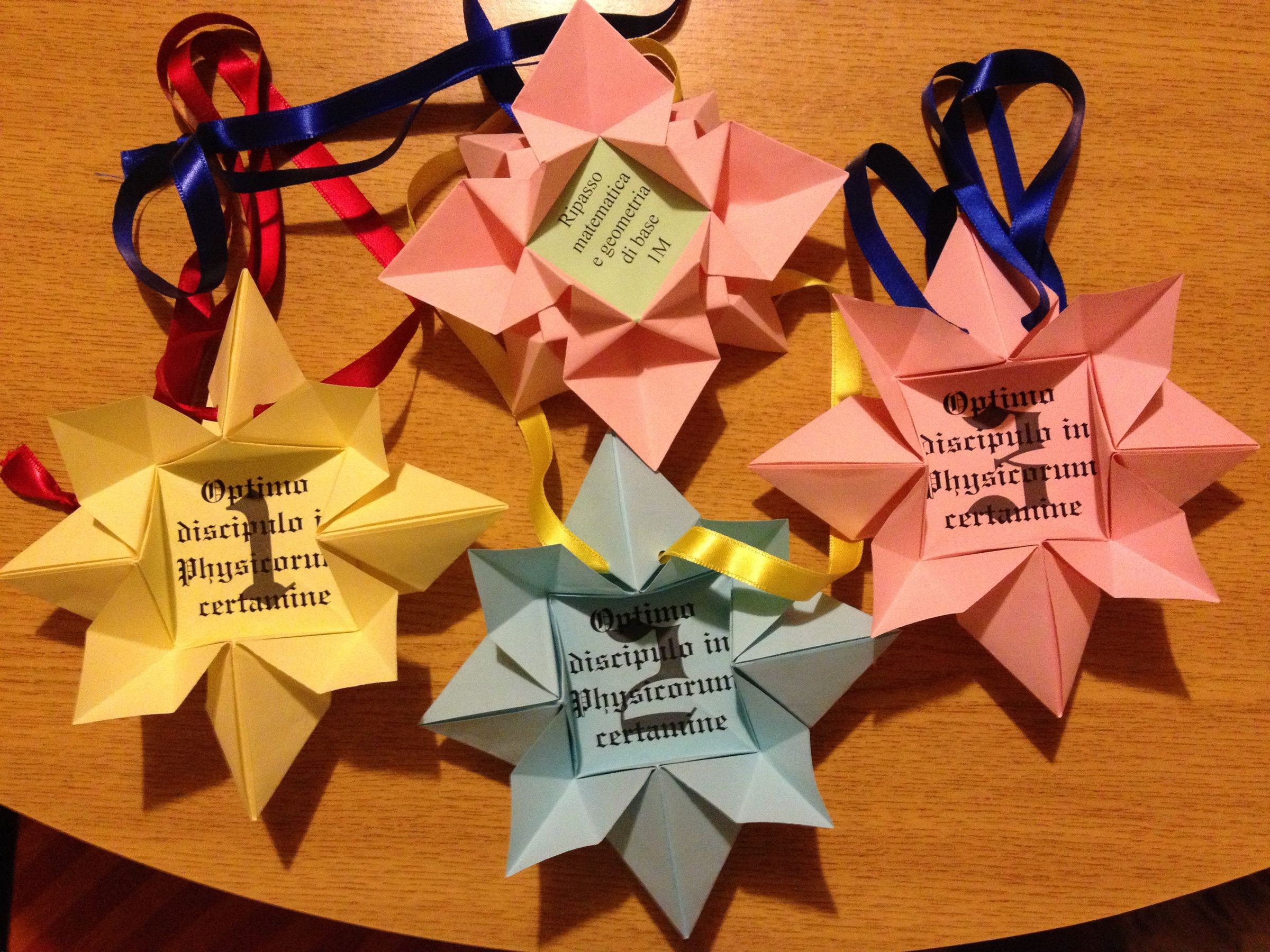 Paper Medals for Students