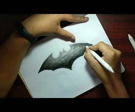 Batman Charcoal Art