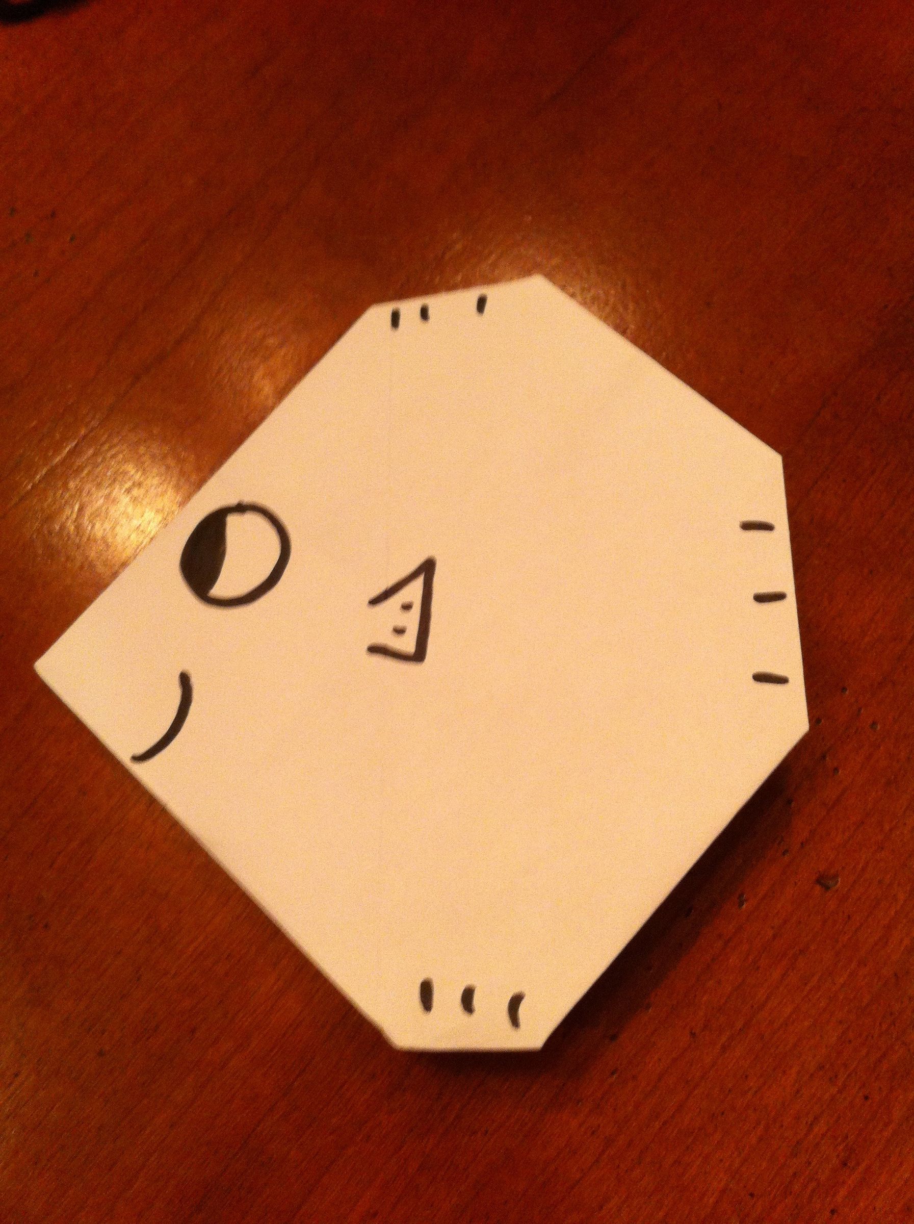 Origami Fishy or Diamond