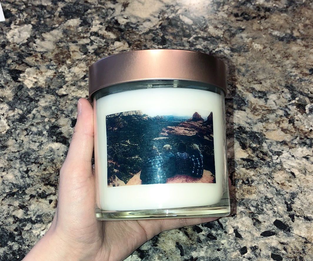 Easy, DIY Personalized Candle