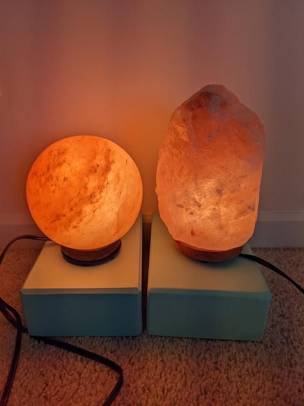Salt Lamp LED Bulb Upgrade 4 Steps Instructables
