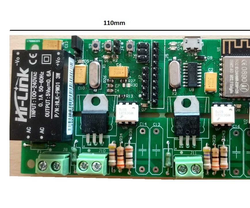 ARMTRONIX WIFI Dimmer Board V0.3