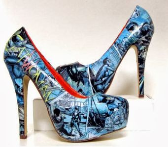 How to Make Comic Print Heels