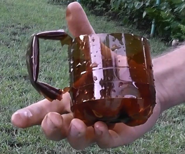 Plastic Bottle Mug