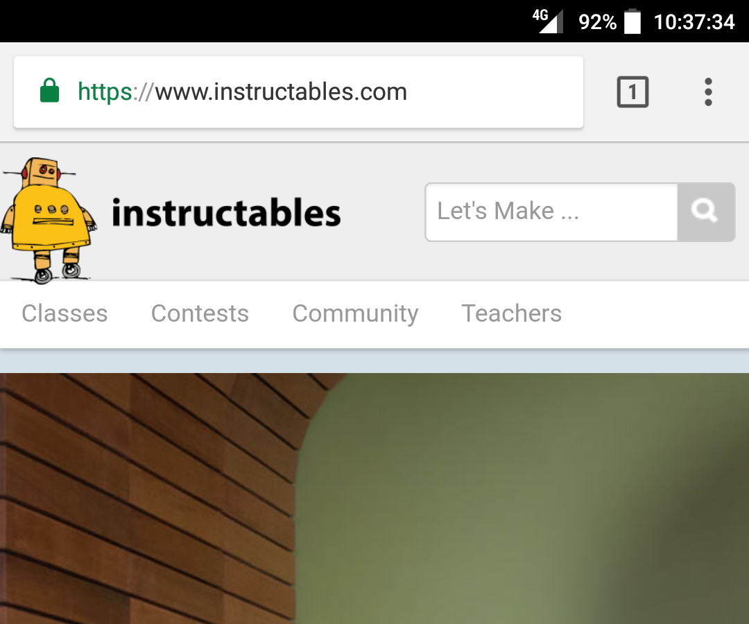 Login to Instructable
