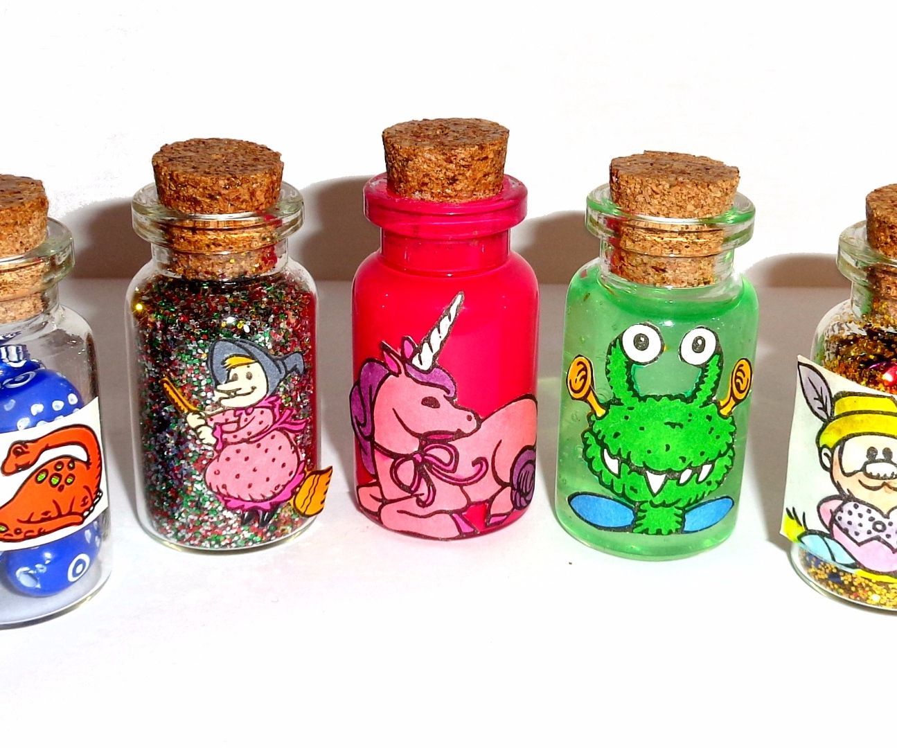 Halloween Bottle Charms