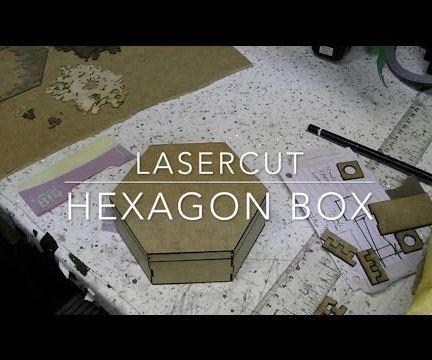 Lasercut Hexagonal Box