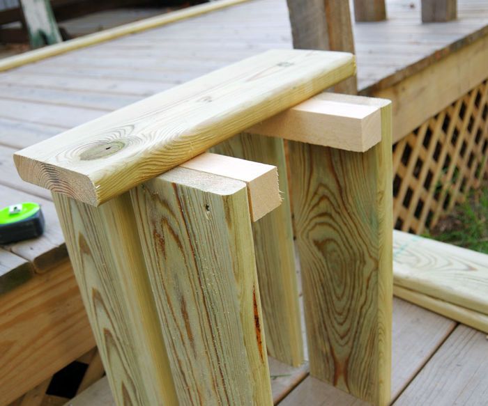 Outdoor Stool: Simple, Modern Wood Working Project for Our Deck!