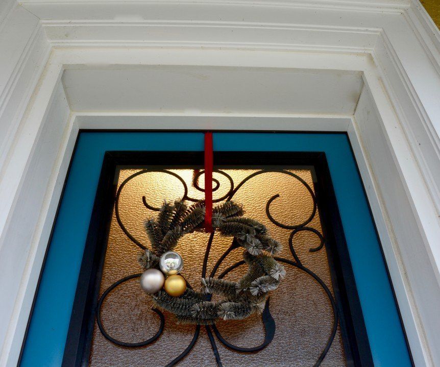 It’s a Holiday Wreath With Tube Brushes From Habitat for Humanity ReStore