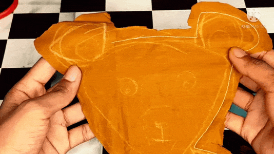 Cutting and Turning Teddy Inside Out