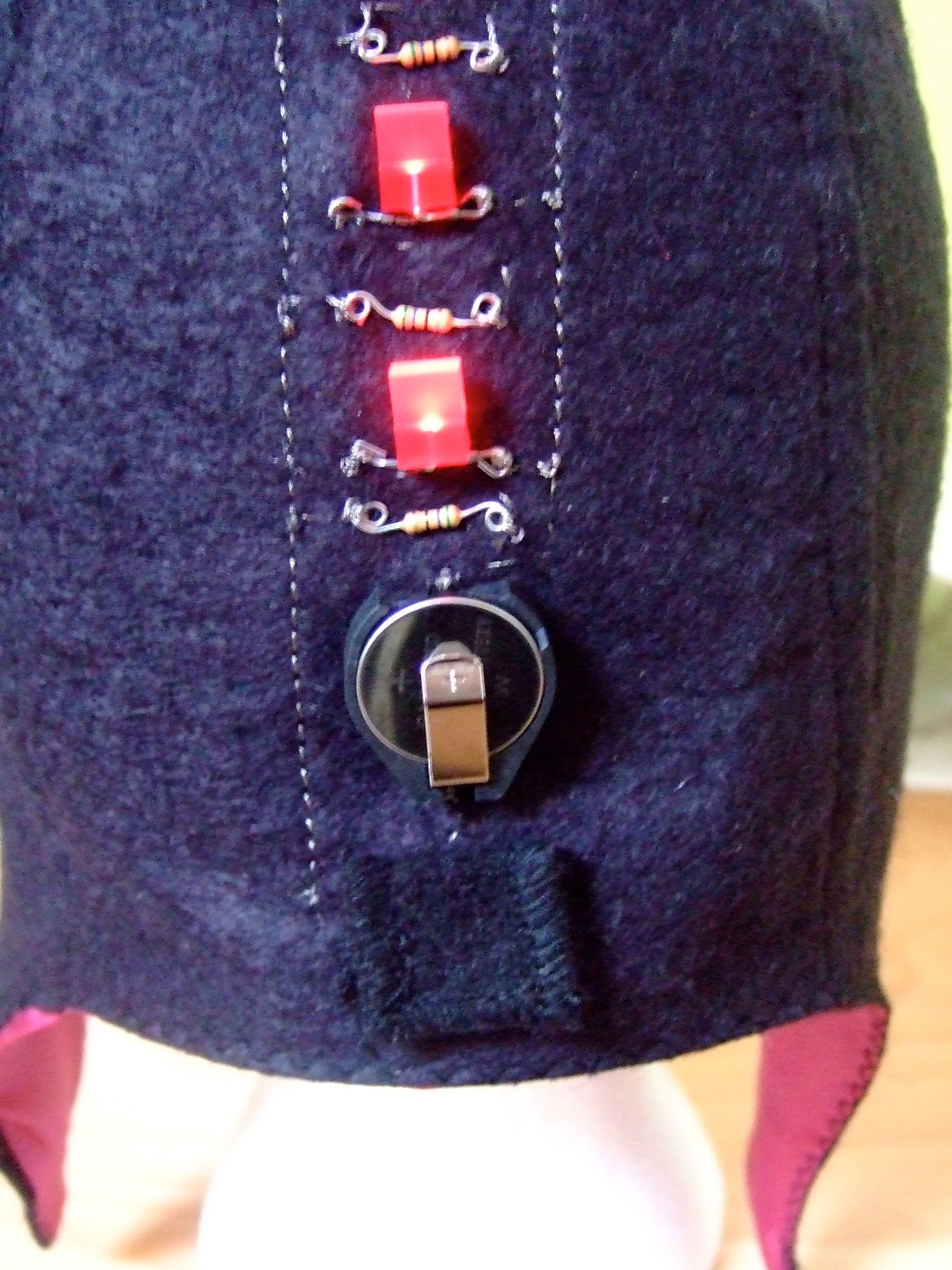 Conductive Velcro Toggle Switch 5 Steps (with Pictures) Instructables