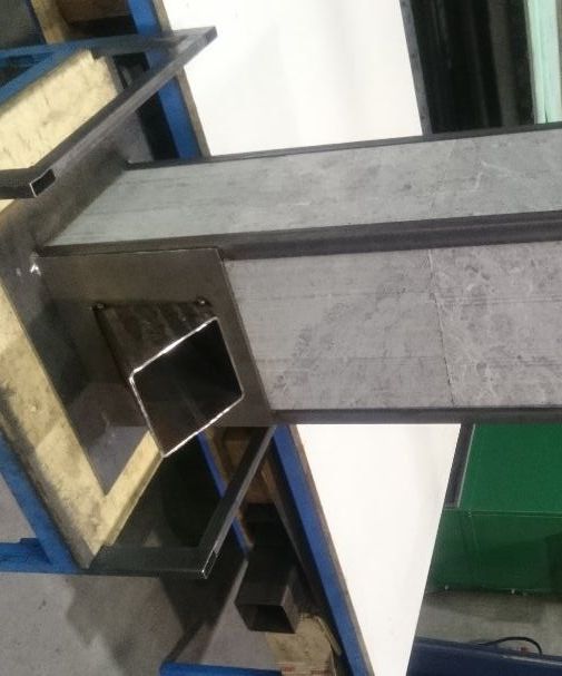 Rocket Stove Mass Heater With Soap Stone Tiles