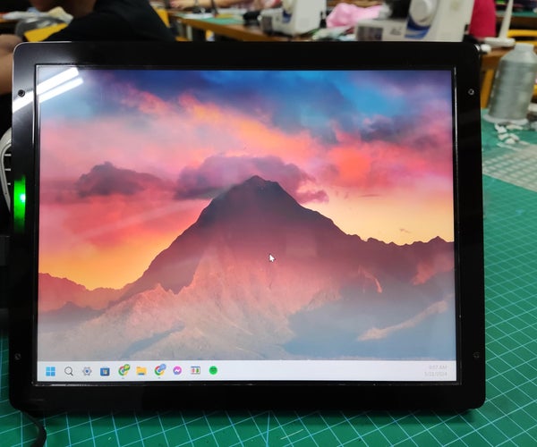 DIY Portable Monitor Recycled From IPad 3