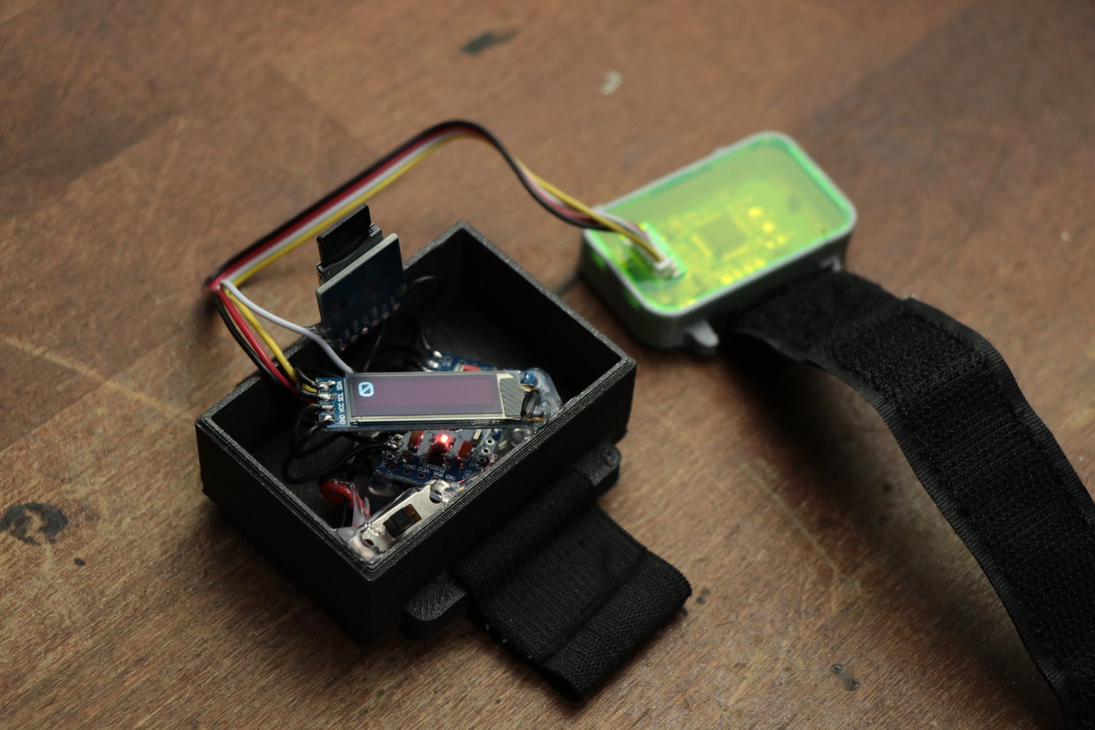 DIY Heart Rate Monitor logger 4 Steps Circuit Diagram