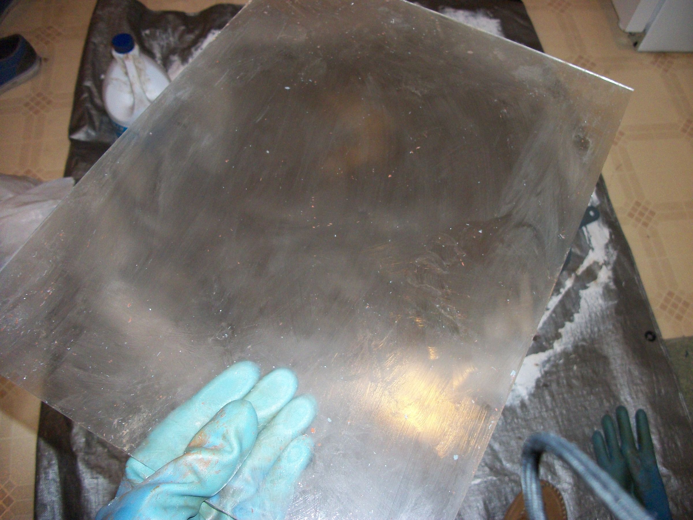 Remove Silver Backing From a Mirror (To Clear Glass, Not an Antique