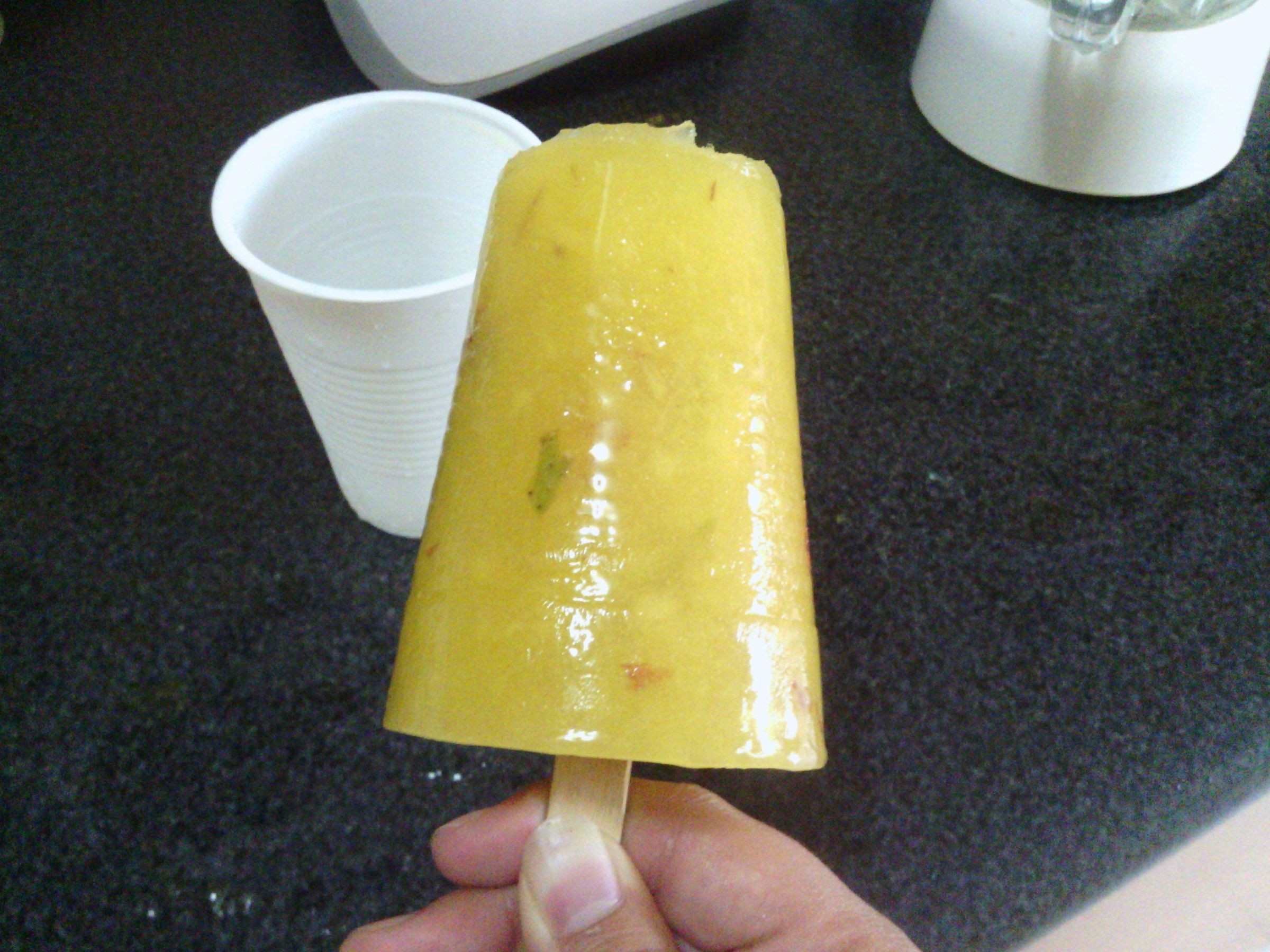 Green Mango paleta(popsicle), eat as is, or with salt