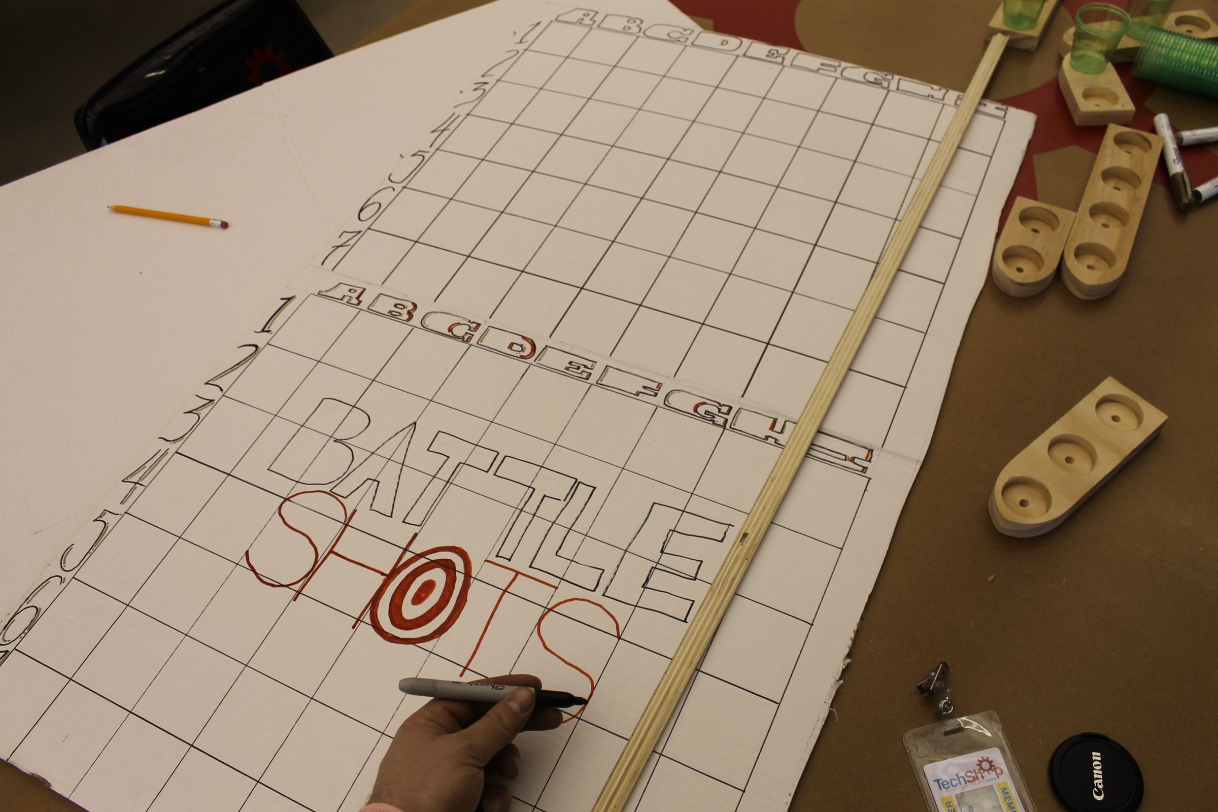 How to Make an EXTREME Battle-Shots Board Game. I Made It at Techshop! : 4  Steps - Instructables