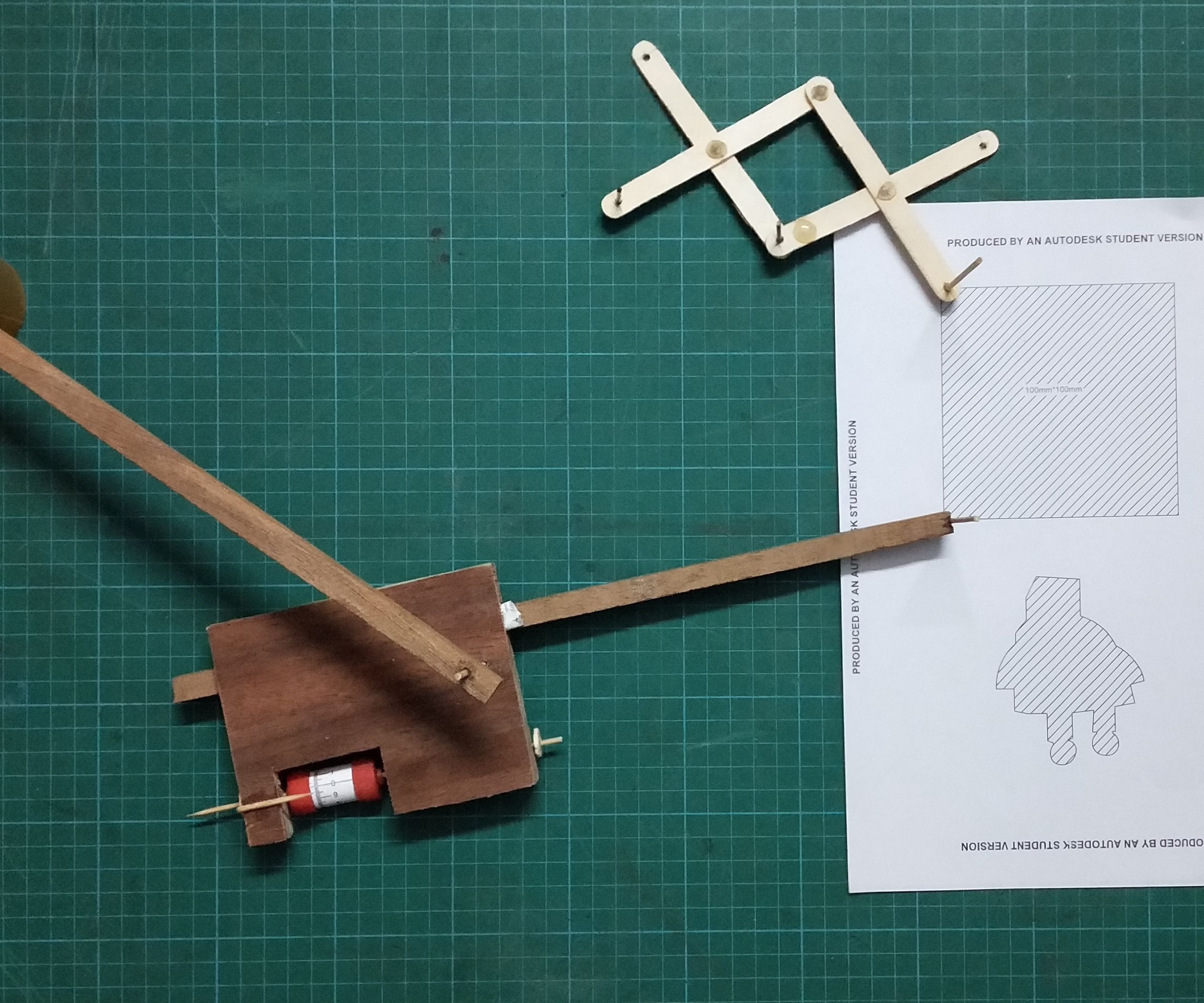 DIY Planimeter and Pentograph,A Study of Basic Terms Related to Kinematics