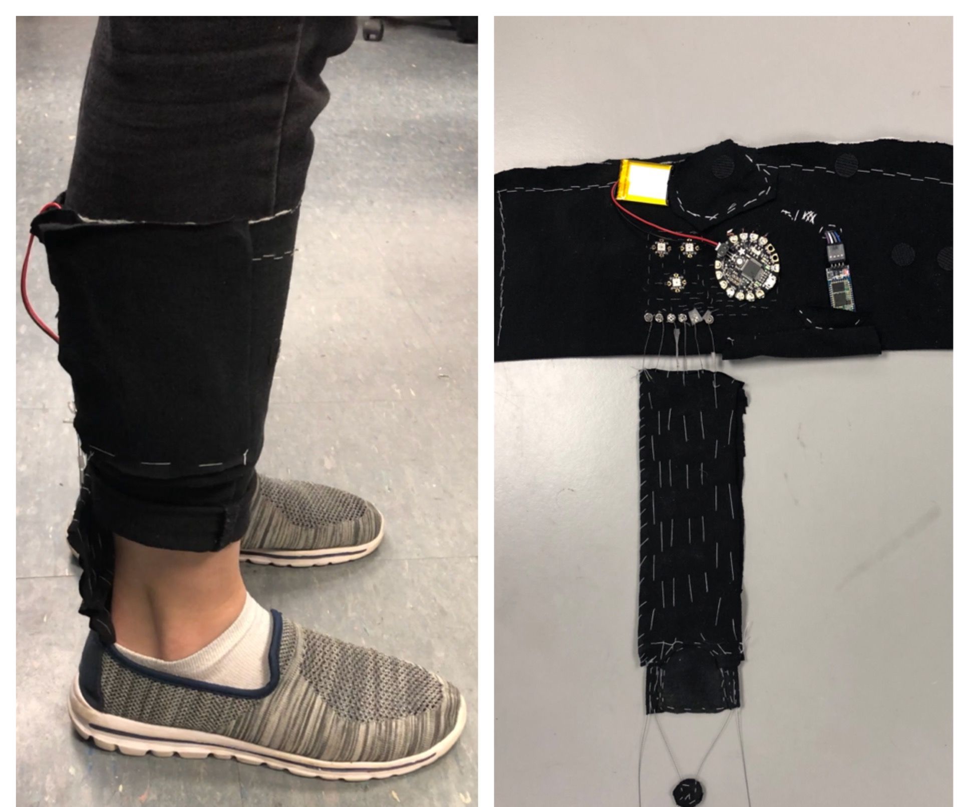 Pressure Sensing Sock Attachment