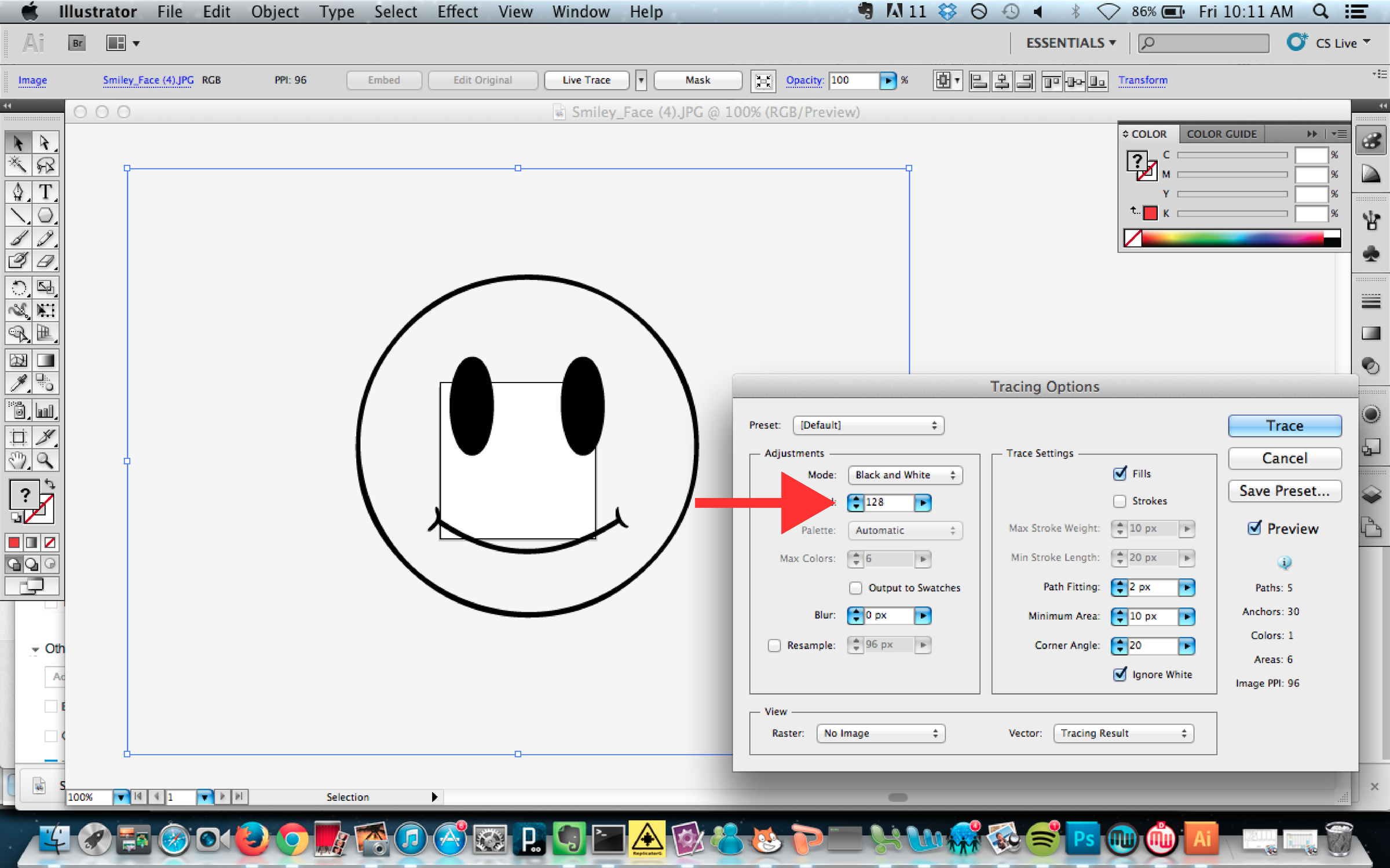 Turning a Pixel Image Into a Vector Image Using Adobe Illustrator CS5 ...