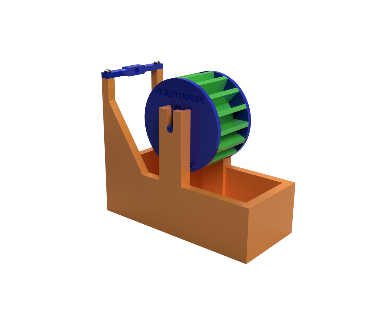 3D Printed Water Mill