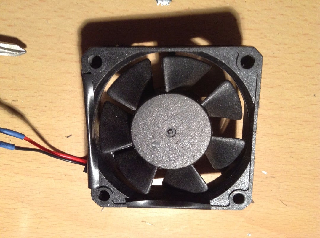 Cheap DIY Soldering Fan 5 Steps Instructables