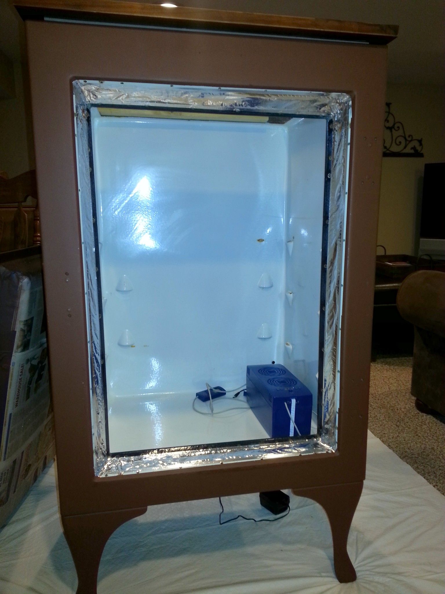 Frigador Turn an Old Refrigerator Into a Humidor 3 Steps Instructables