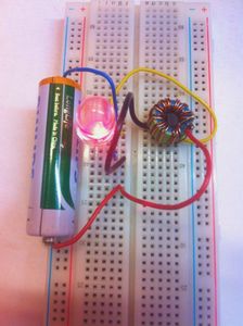 Simple Miniature Joule Thief