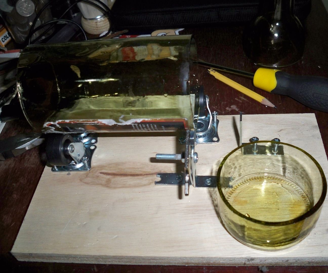 Poorman´s bottle-cutter