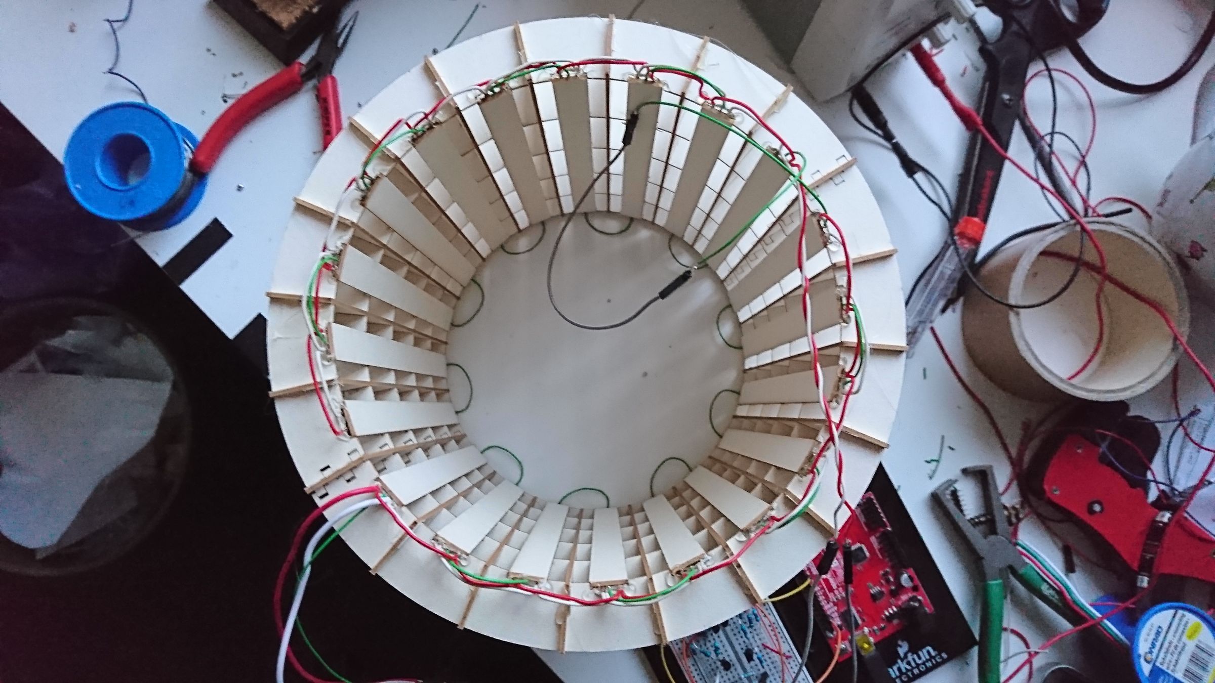 LED Matrix Cylinder : 8 Steps (with Pictures) - Instructables