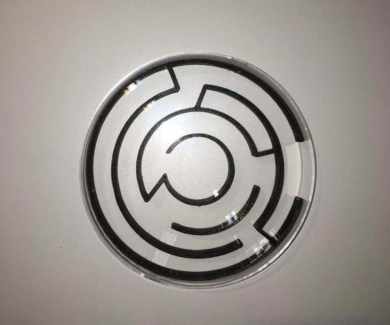 3D-printed Circular Mazes for Petri Dishes - Drawings