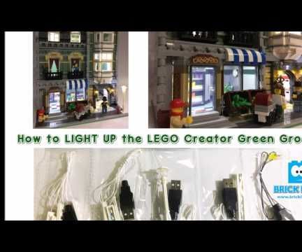 How to Light Up the LEGO Green Grocer
