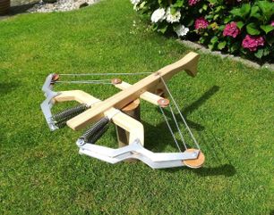 Wooden Pulley Crossbow