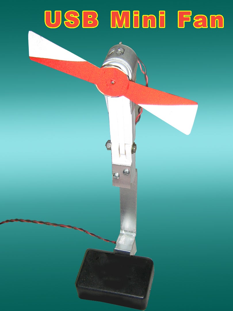 USB Mini Fan 4 Steps (with Pictures) Instructables