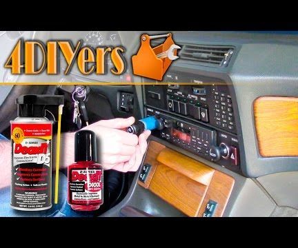 How to Clean a Potentiometer Switch