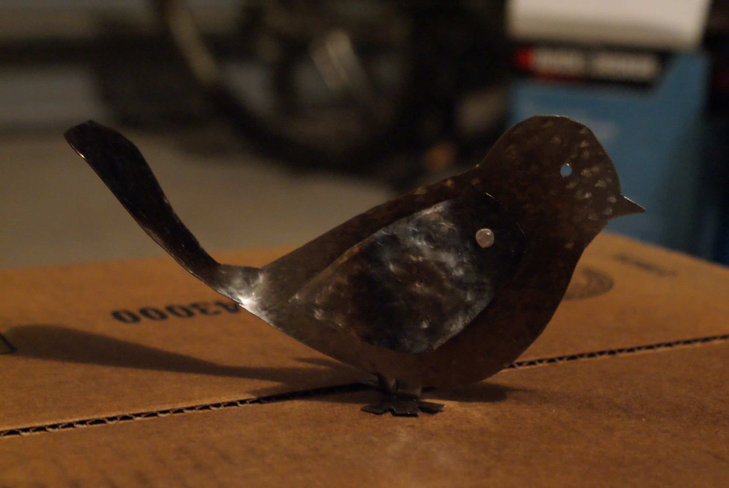 More Metalworking Techniques and Making a Steel Bird
